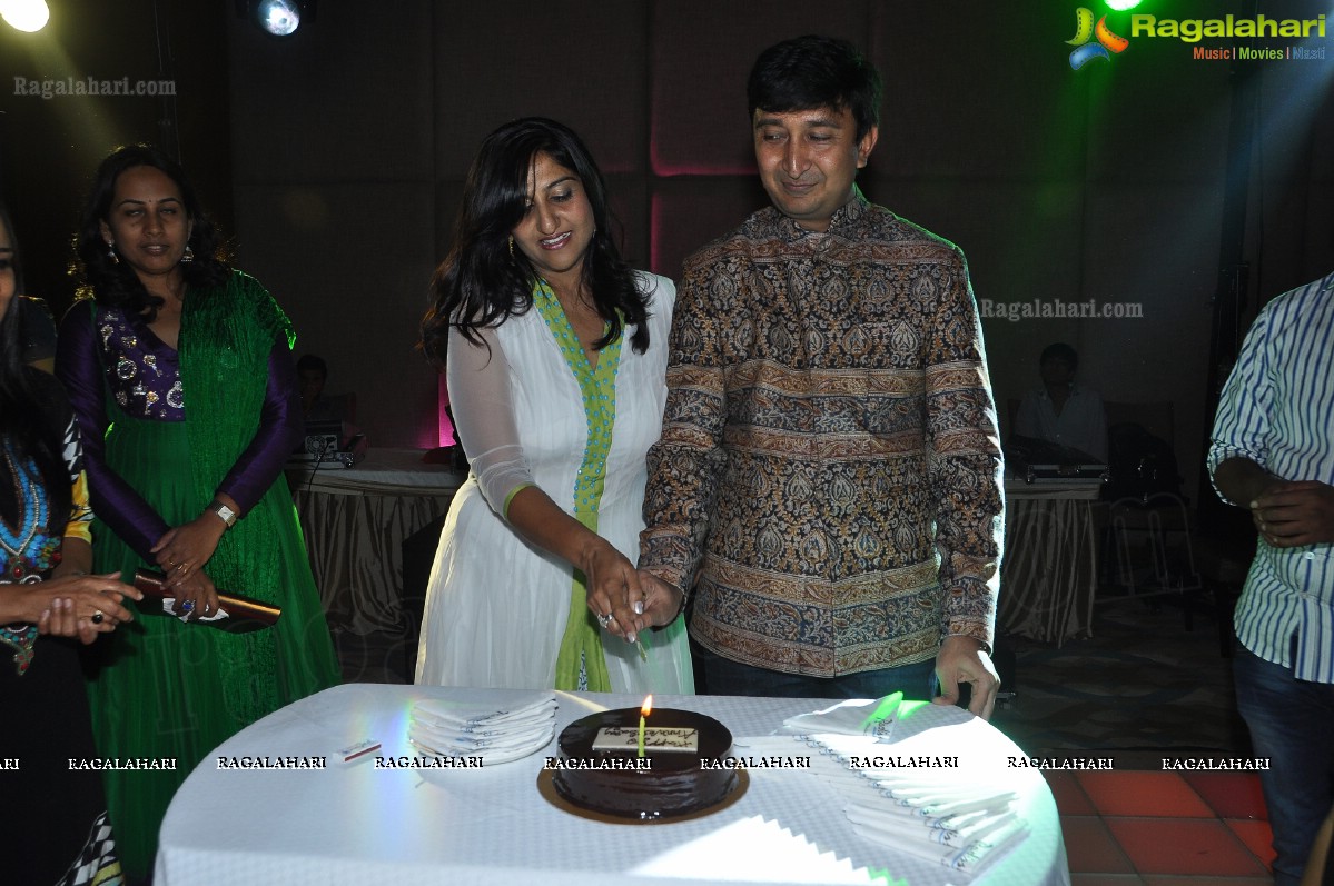 Dinesh Patel's Wedding Anniversary Party at Radisson Blu, Hyderabad