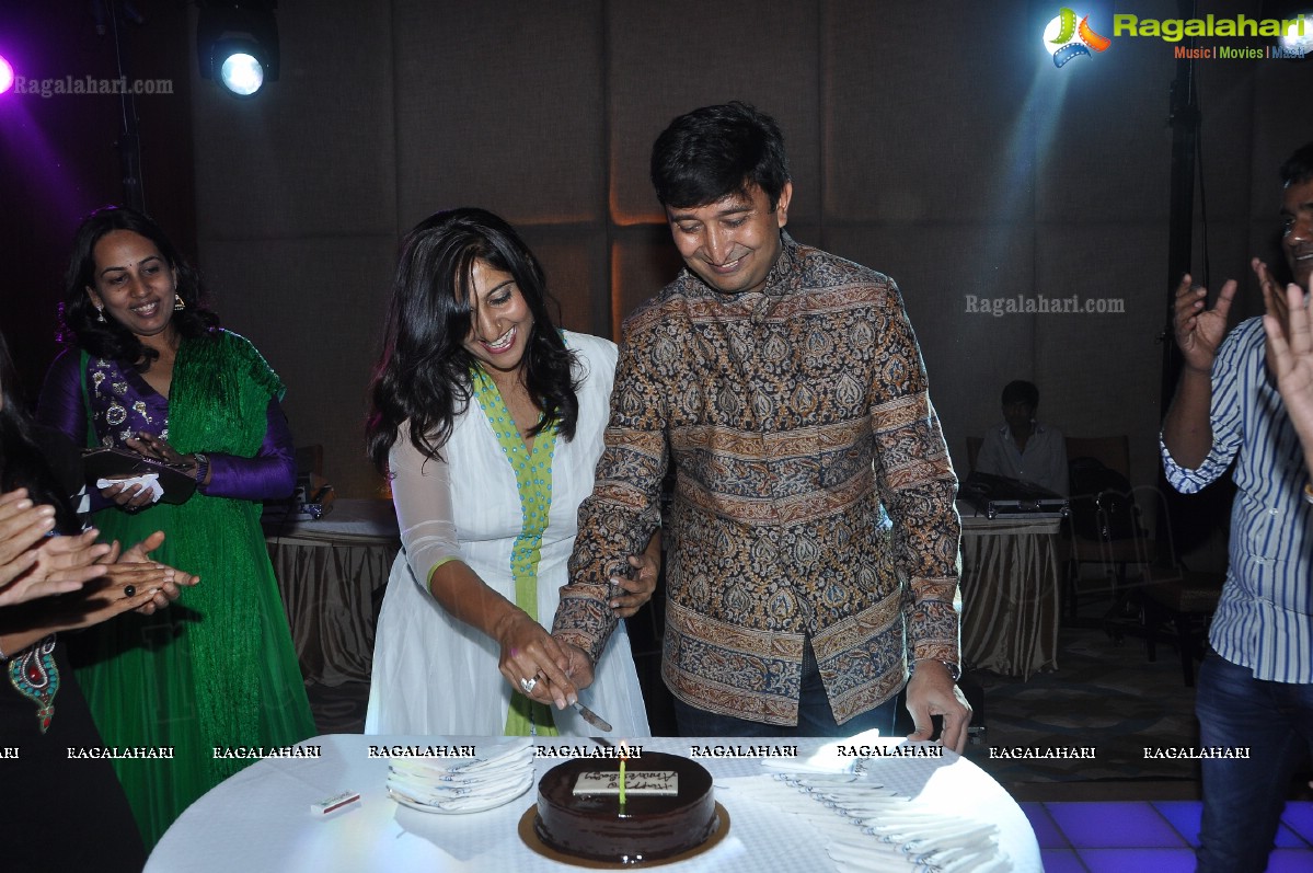 Dinesh Patel's Wedding Anniversary Party at Radisson Blu, Hyderabad