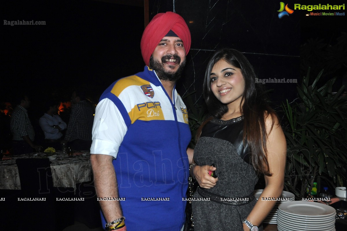 Vinny Singh and Raja Singh Dinner Get-Together at Taj Vivanta, Hyderabad