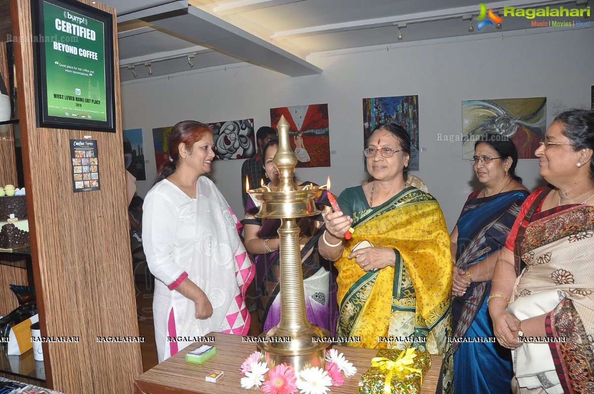 Eclectic Perceptions by B Padmavathi at Beyond Coffee, Hyderabad