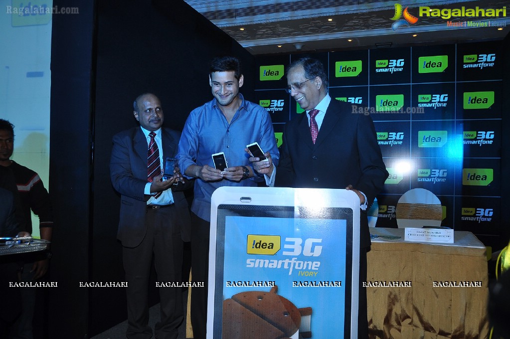 Superstar Mahesh Babu unveils Idea Ivory Smartphone in Hyderabad