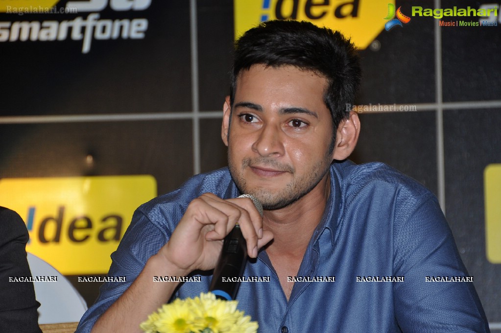 Superstar Mahesh Babu unveils Idea Ivory Smartphone in Hyderabad