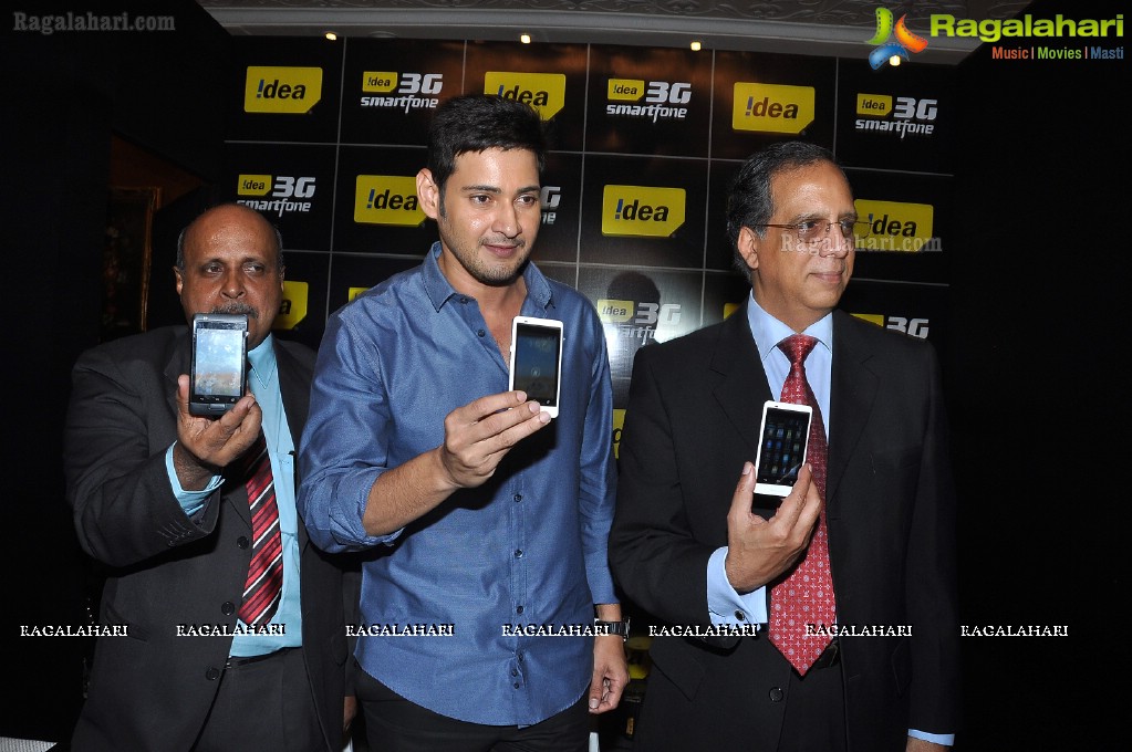 Superstar Mahesh Babu unveils Idea Ivory Smartphone in Hyderabad