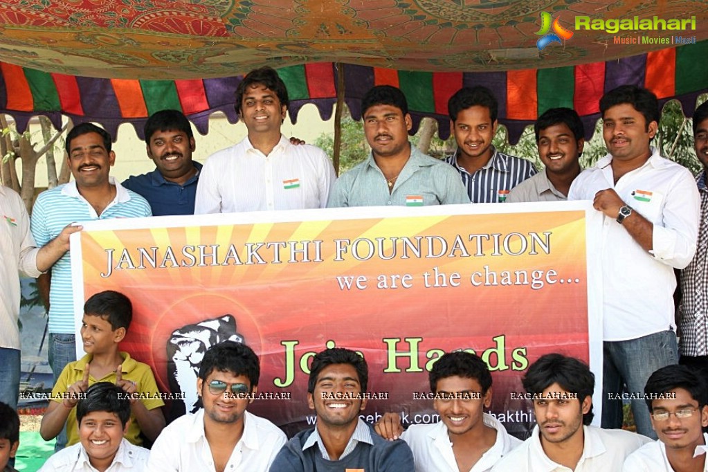 Janashakthi Foundation Peace Walk and Blood Donation Camp
