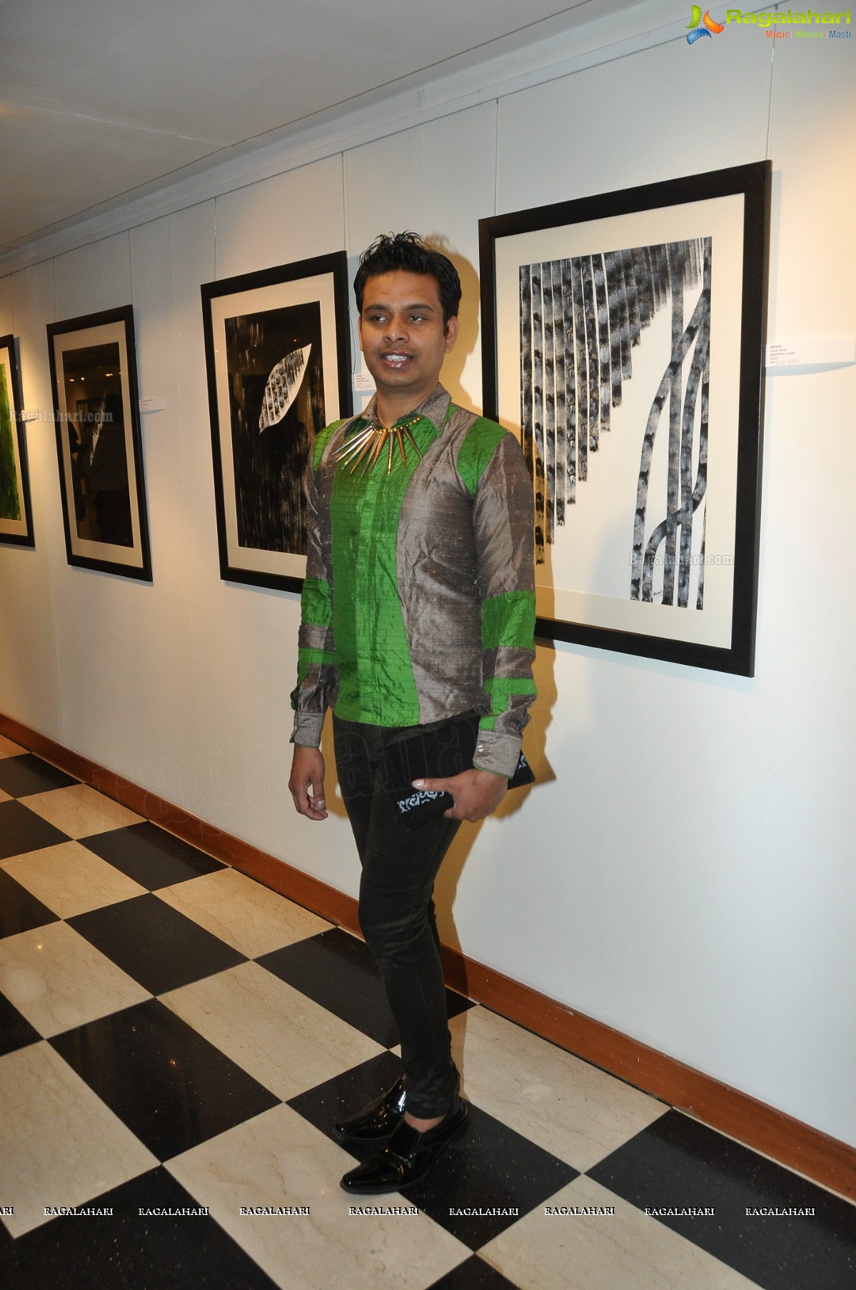 Abstrautistry - Exhibition of Paintings by Karuna Gopal and Vikram at Muse Art Gallery, Hyderabad