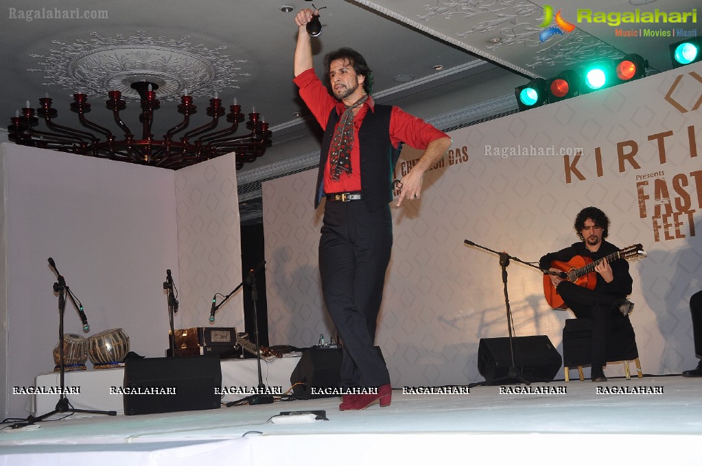 Kirtilals Presents Fastest Feet on Fire by Antonio Hidalgo at Taj Krishna, Hyderabad