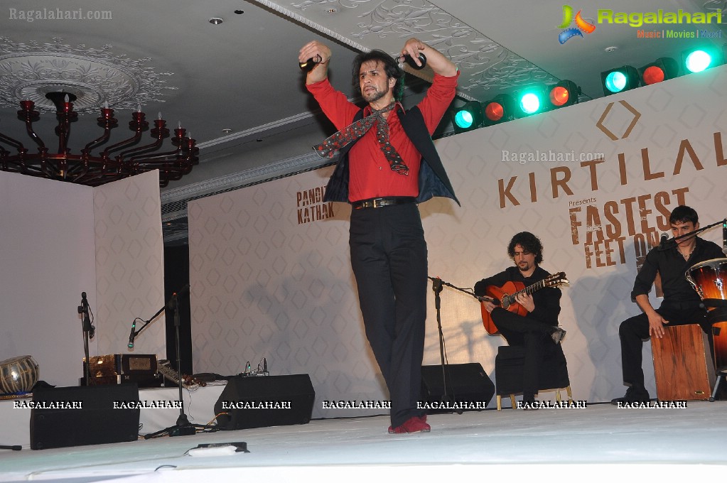 Kirtilals Presents Fastest Feet on Fire by Antonio Hidalgo at Taj Krishna, Hyderabad