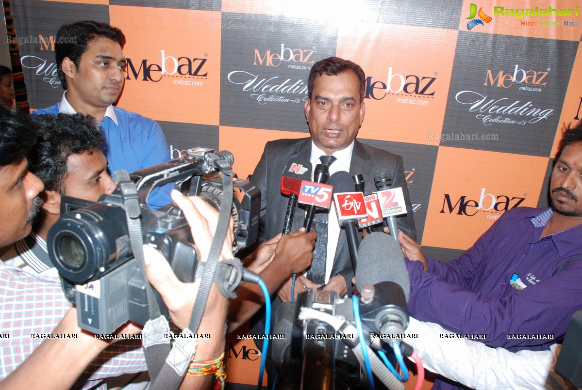 Mebaz Wedding Collection 2013 Launch, Hyderabad