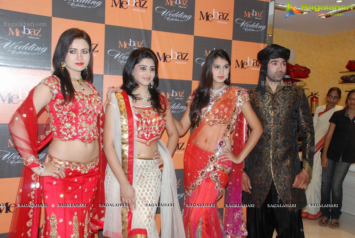 Mebaz Wedding Collection 2013 Launch, Hyderabad