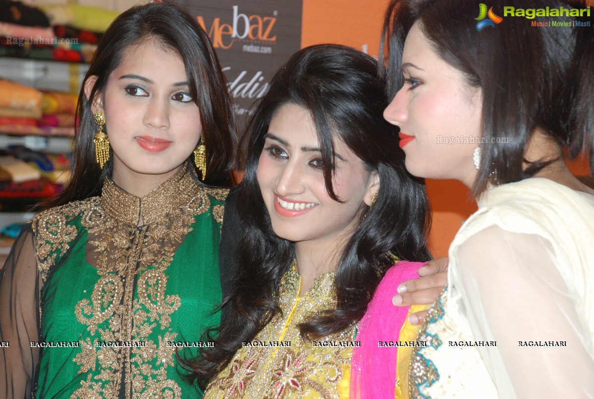 Mebaz Wedding Collection 2013 Launch, Hyderabad