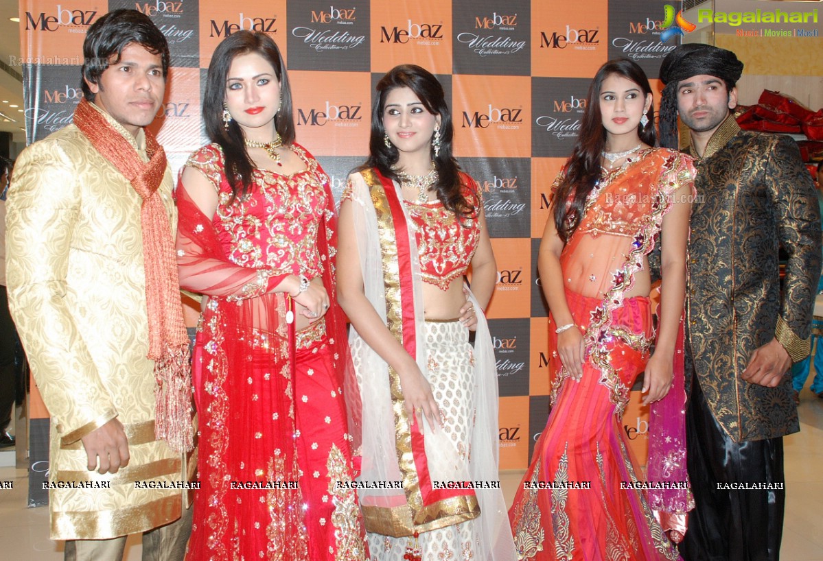 Mebaz Wedding Collection 2013 Launch, Hyderabad