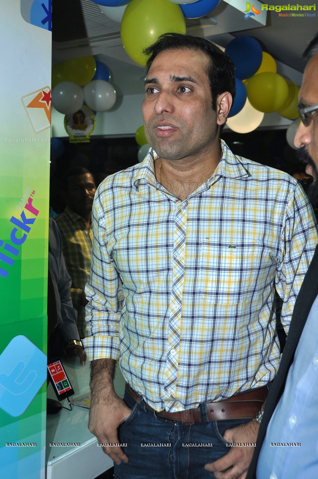 VVS Laxman launches Nokia Lumia 920 and Nokia Lumia 820, Hyderabad 