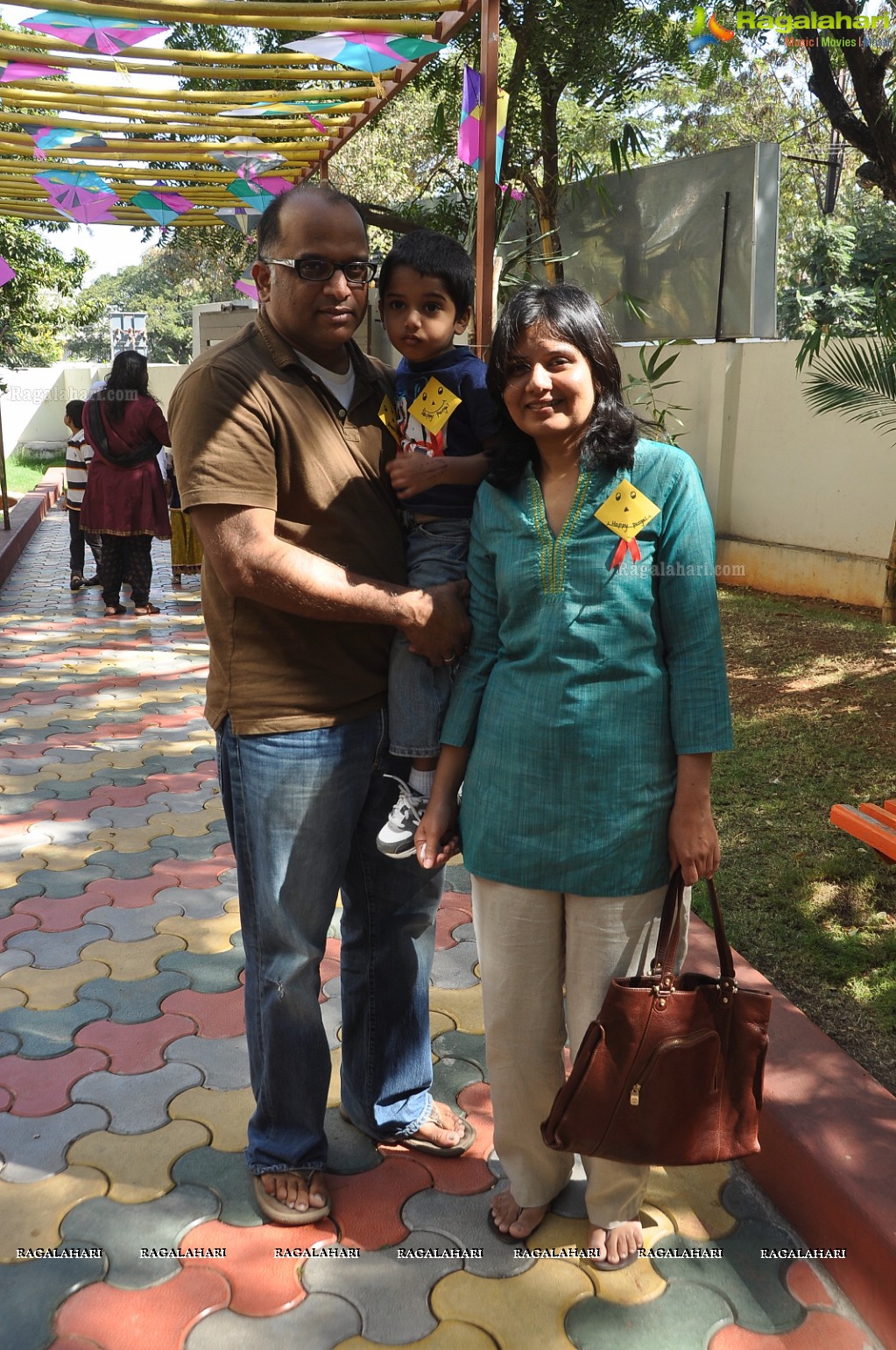 Kite Flying Festival 2013 at Oakridge Play School, Hyderabad