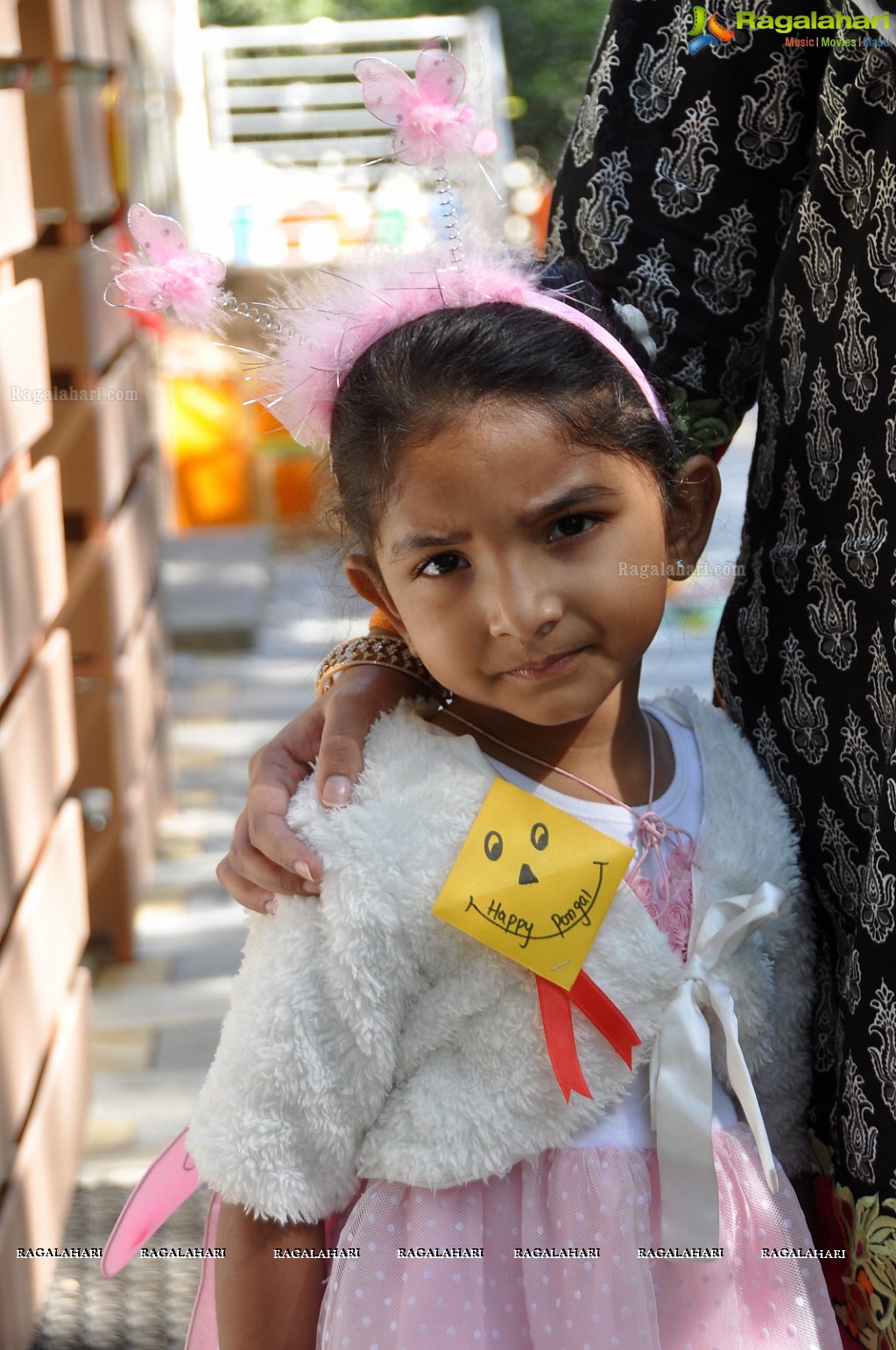 Kite Flying Festival 2013 at Oakridge Play School, Hyderabad