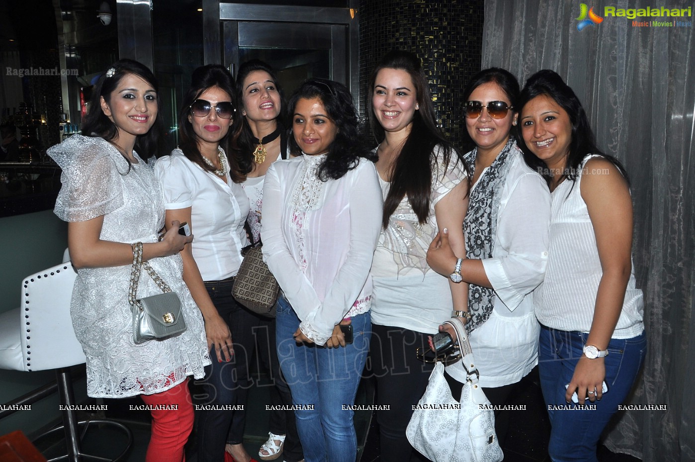 Pink Ladies Club White Champagne Lunch, Hyderabad