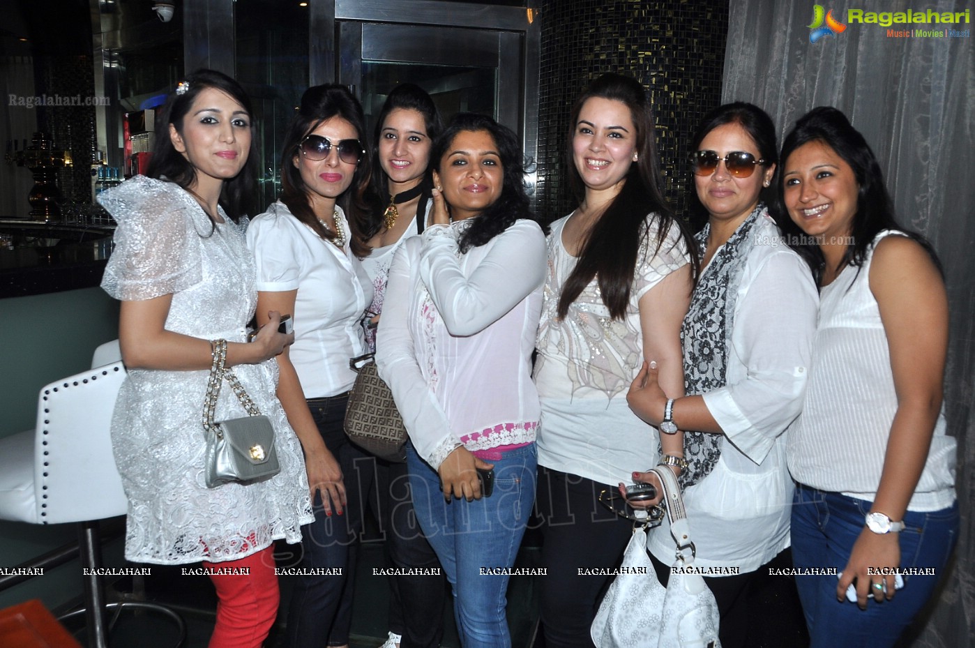 Pink Ladies Club White Champagne Lunch, Hyderabad