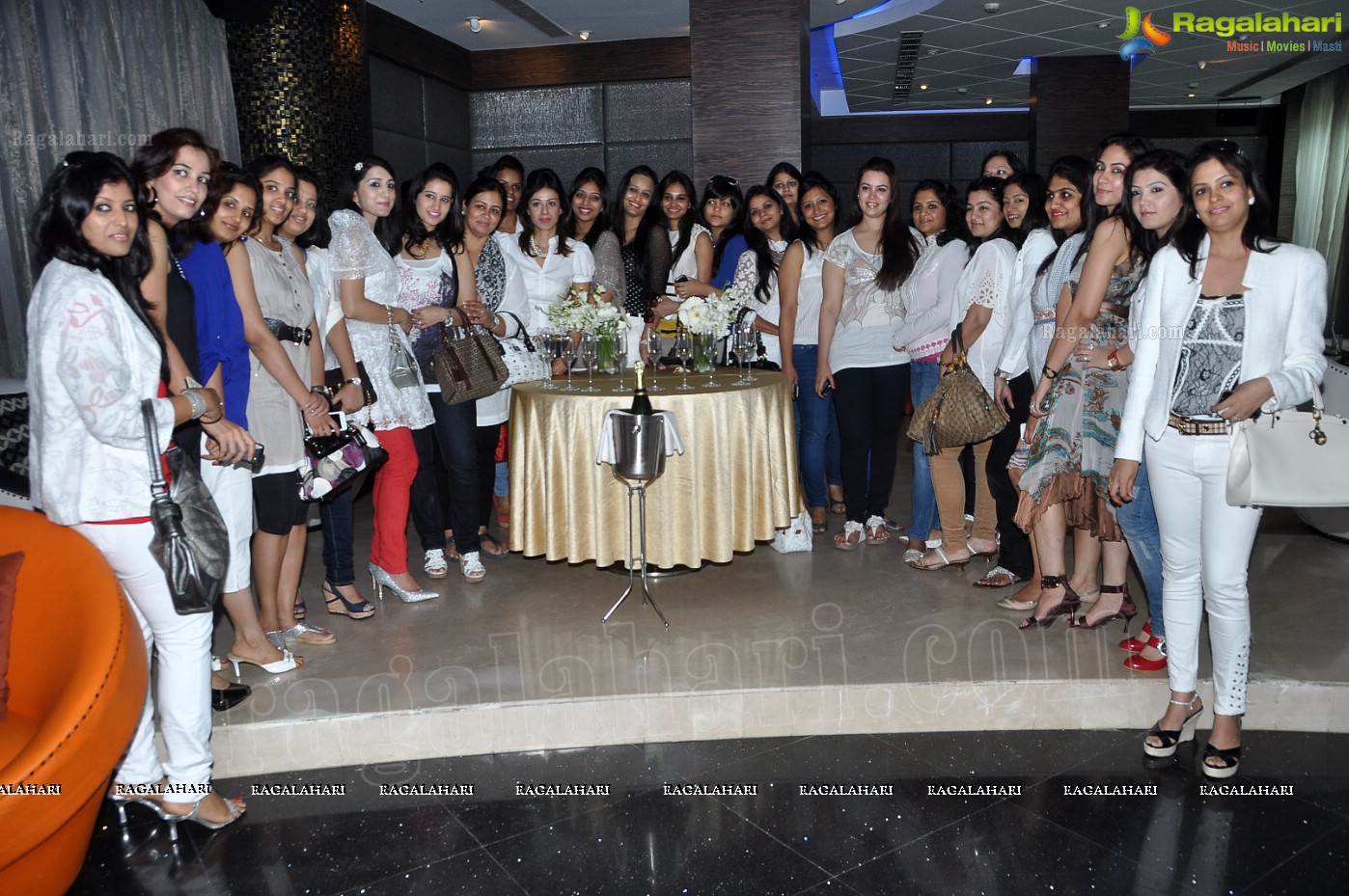 Pink Ladies Club White Champagne Lunch, Hyderabad