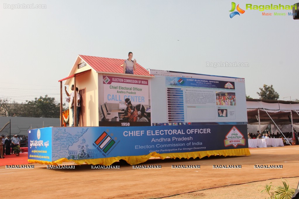 Republic Day Parade 2013 at Secunderabad Parade Grounds