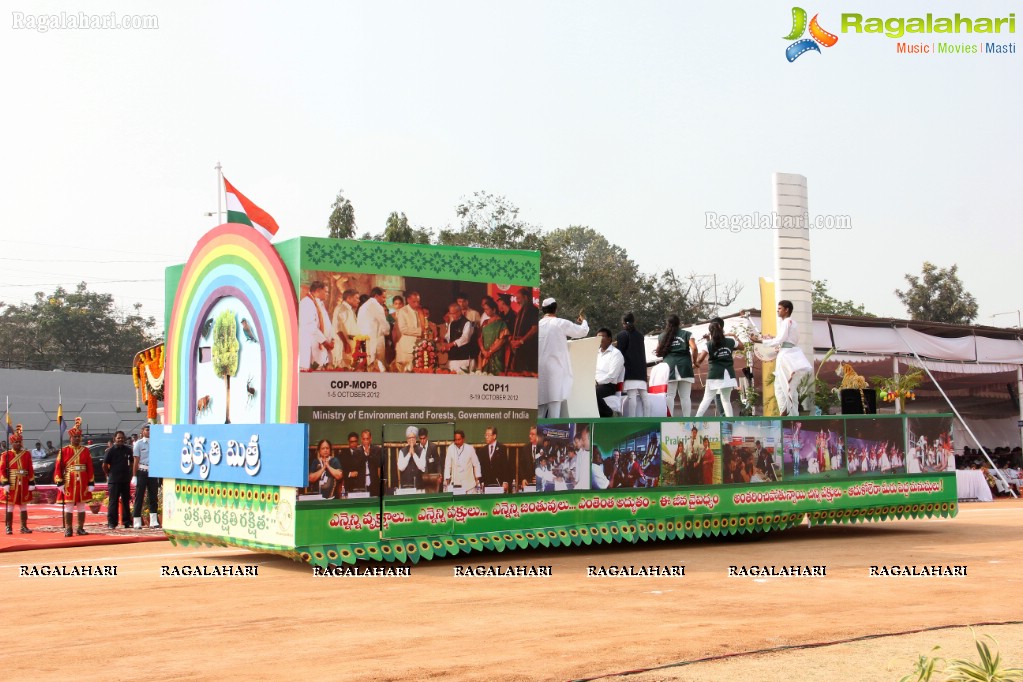 Republic Day Parade 2013 at Secunderabad Parade Grounds