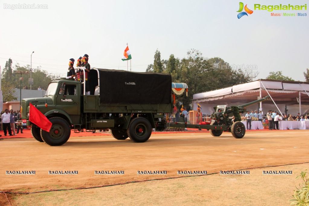 Republic Day Parade 2013 at Secunderabad Parade Grounds