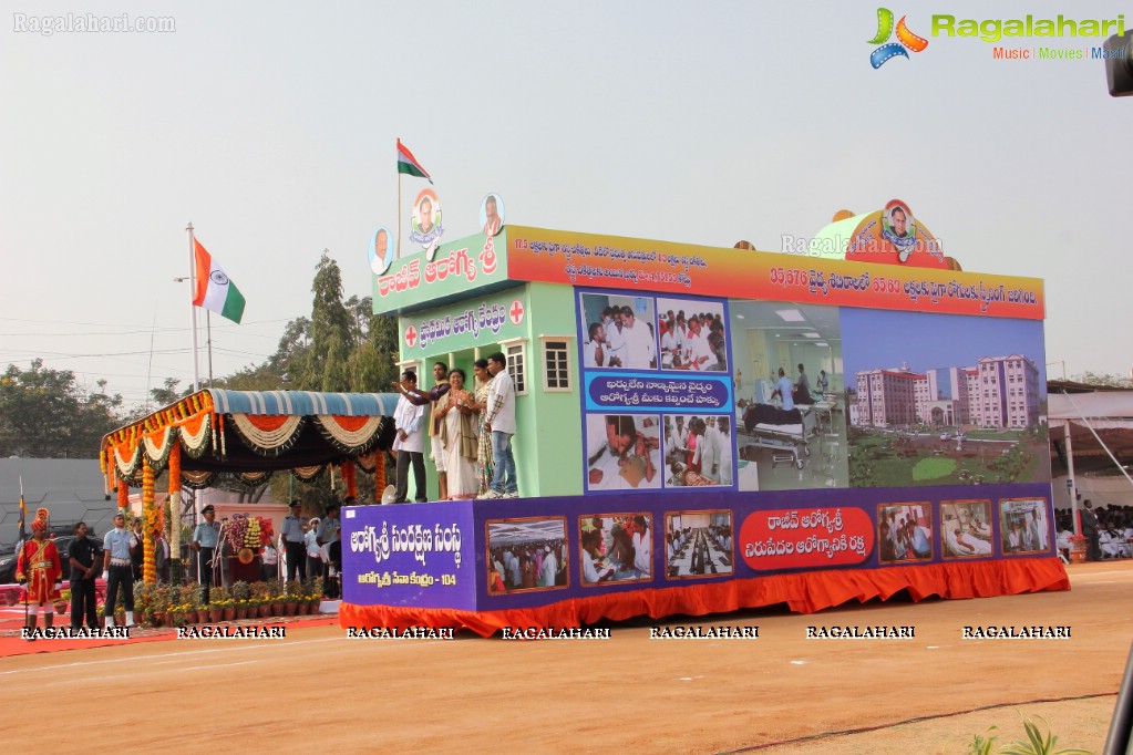 Republic Day Parade 2013 at Secunderabad Parade Grounds