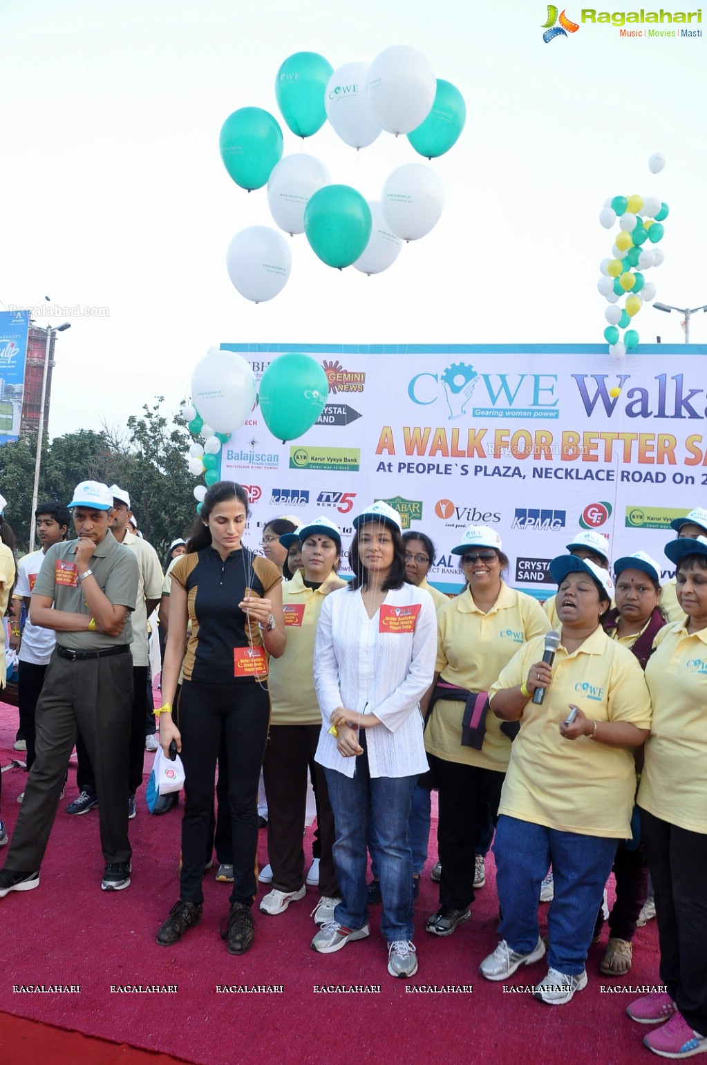 Walkathon to create awareness about Sanitation by COWE