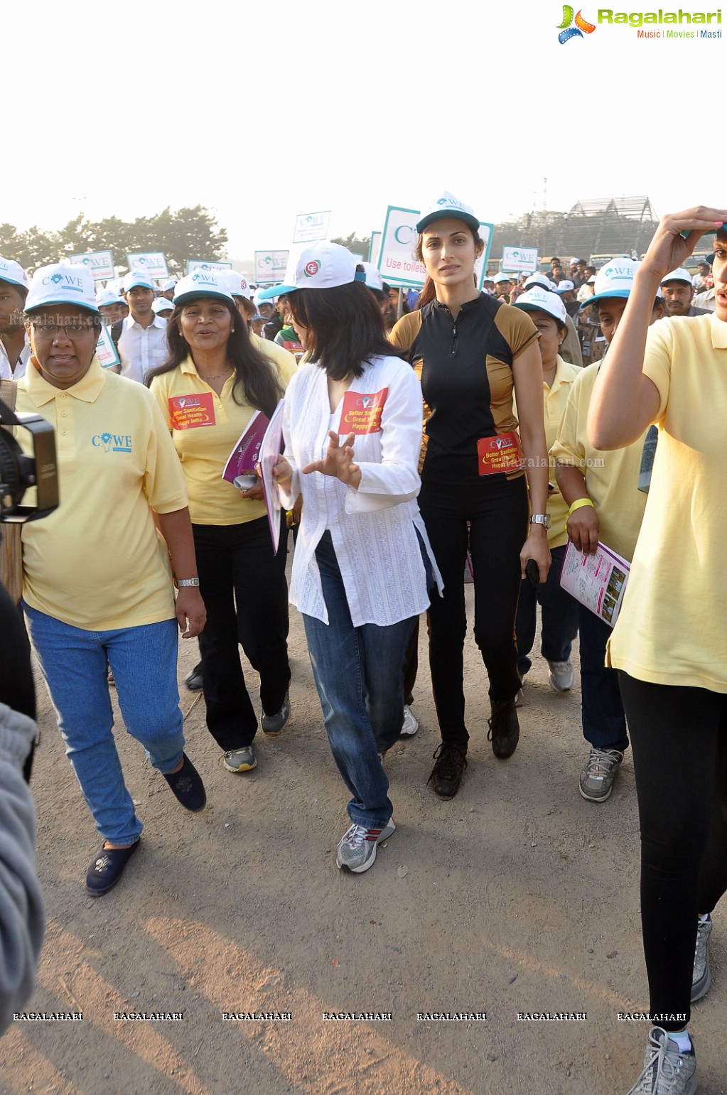 Walkathon to create awareness about Sanitation by COWE