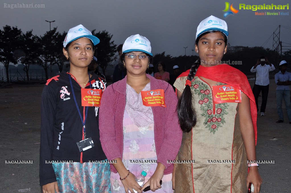 Walkathon to create awareness about Sanitation by COWE