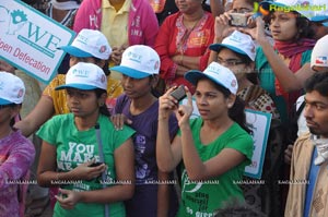 Walkathon to create awareness about Sanitation by COWE