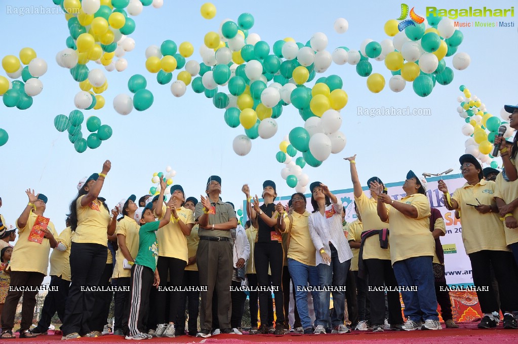 Walkathon to create awareness about Sanitation by COWE