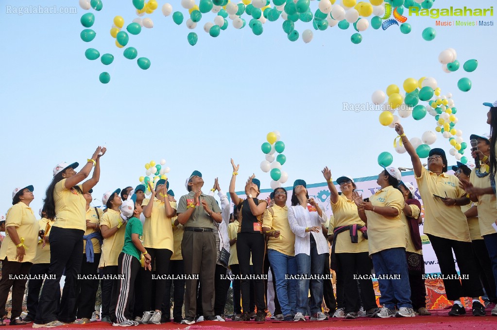 Walkathon to create awareness about Sanitation by COWE