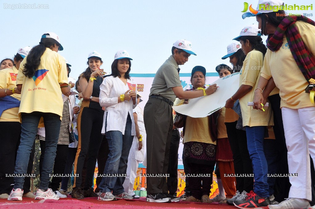 Walkathon to create awareness about Sanitation by COWE