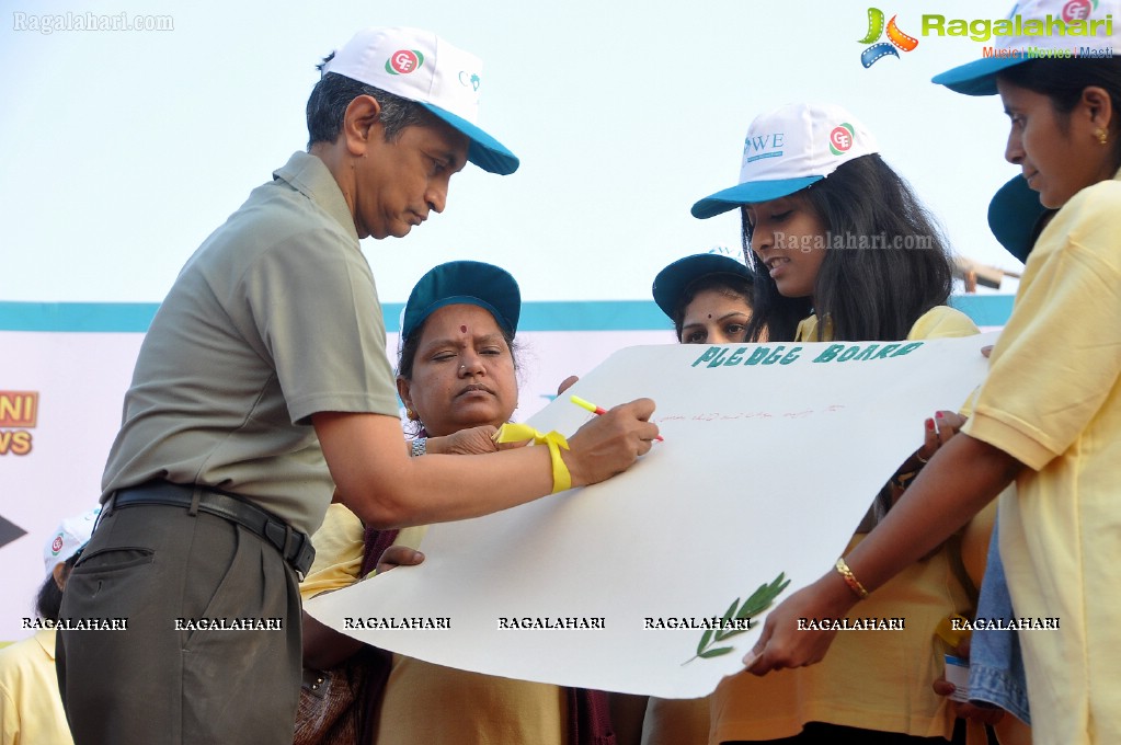 Walkathon to create awareness about Sanitation by COWE