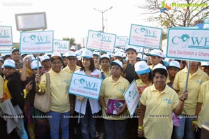 Walkathon to create awareness about Sanitation by COWE