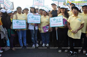 Walkathon to create awareness about Sanitation by COWE