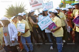 Walkathon to create awareness about Sanitation by COWE