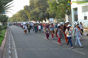 Walkathon to create awareness about Sanitation by COWE