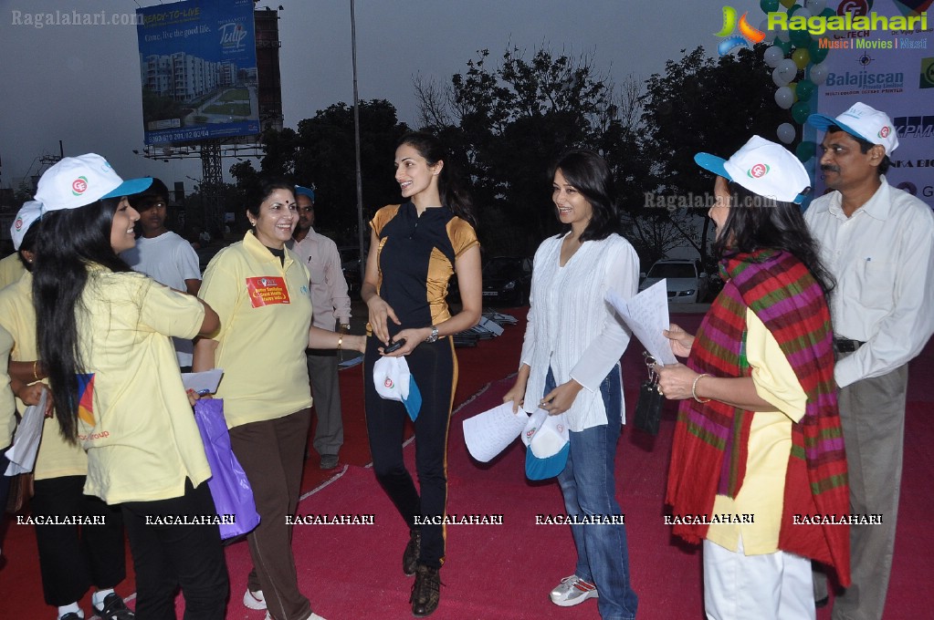 Walkathon to create awareness about Sanitation by COWE