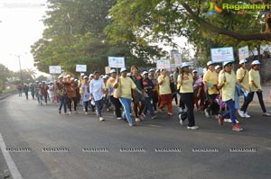 Walkathon to create awareness about Sanitation by COWE