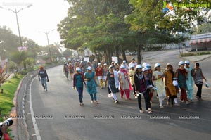 Walkathon to create awareness about Sanitation by COWE