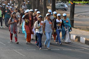 Walkathon to create awareness about Sanitation by COWE