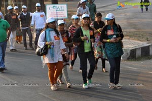 Walkathon to create awareness about Sanitation by COWE