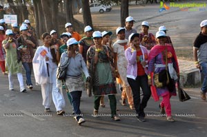 Walkathon to create awareness about Sanitation by COWE