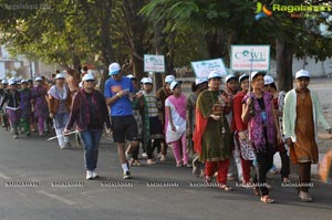 Walkathon to create awareness about Sanitation by COWE