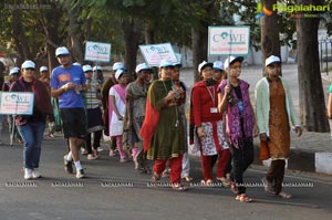 Walkathon to create awareness about Sanitation by COWE