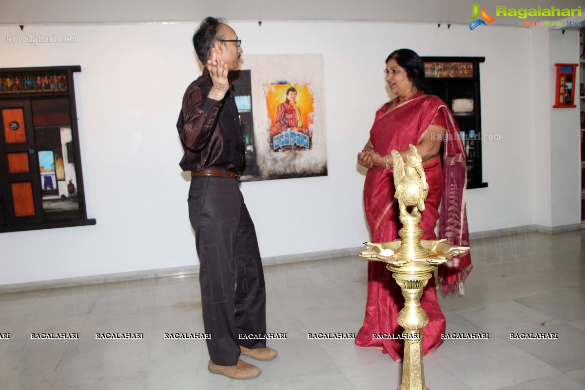 Painting Exhibition by KR Santhana Krishnan at Shrishti Art Gallery