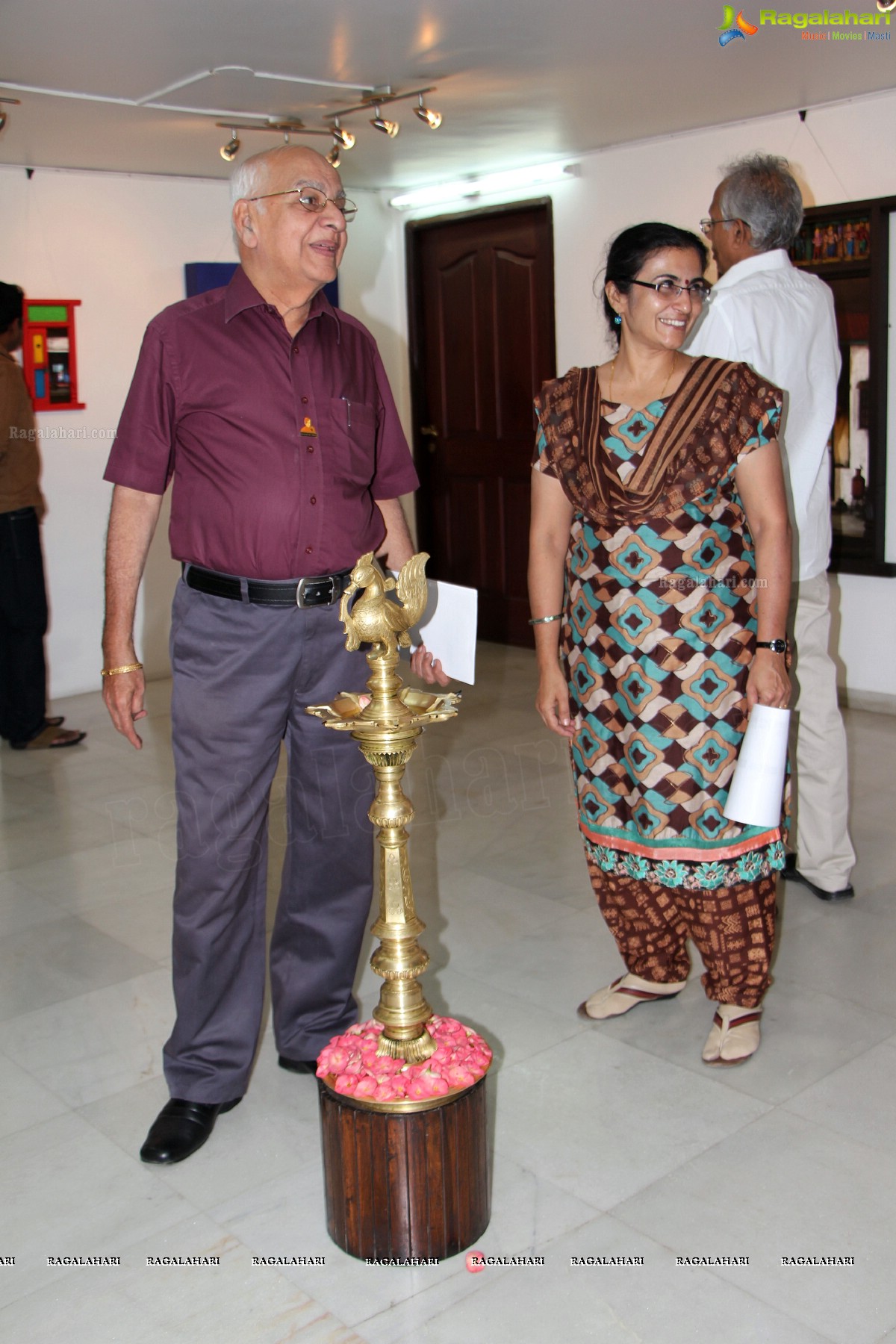 Painting Exhibition by KR Santhana Krishnan at Shrishti Art Gallery