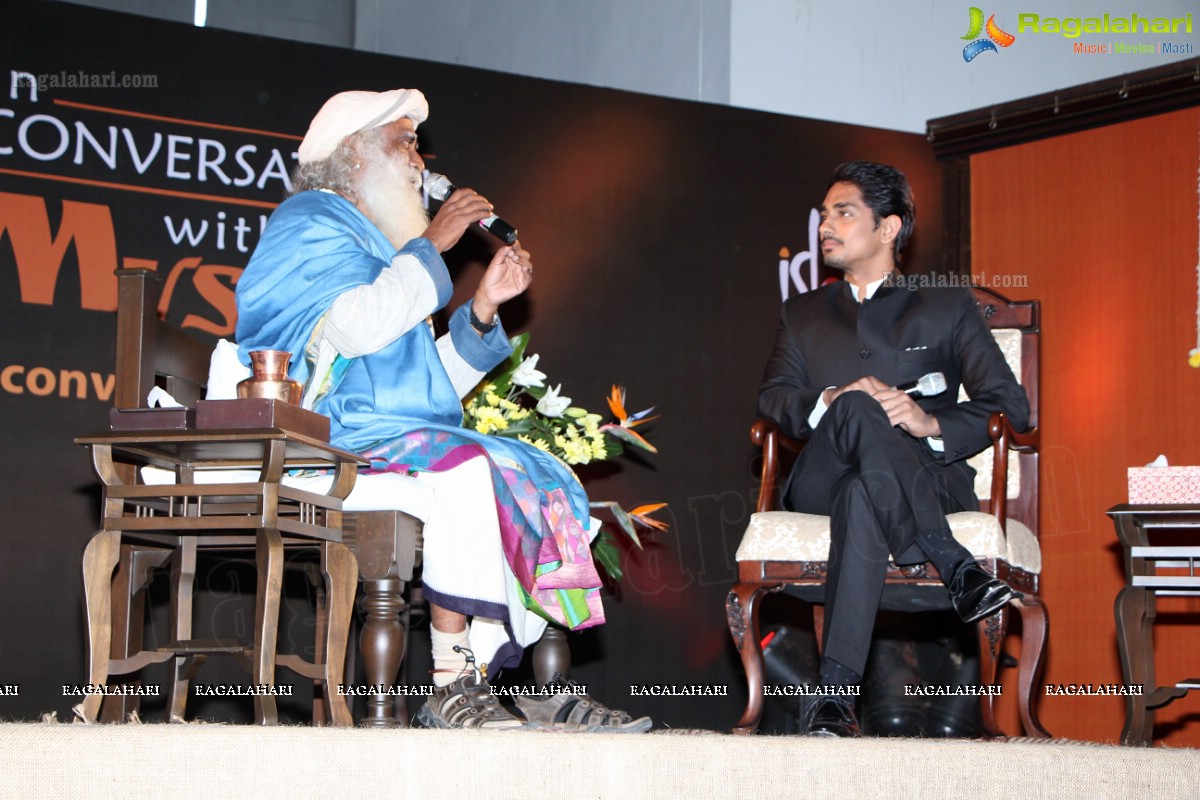 In Conversation with the Mystic - Actor Siddharth with Sadhguru