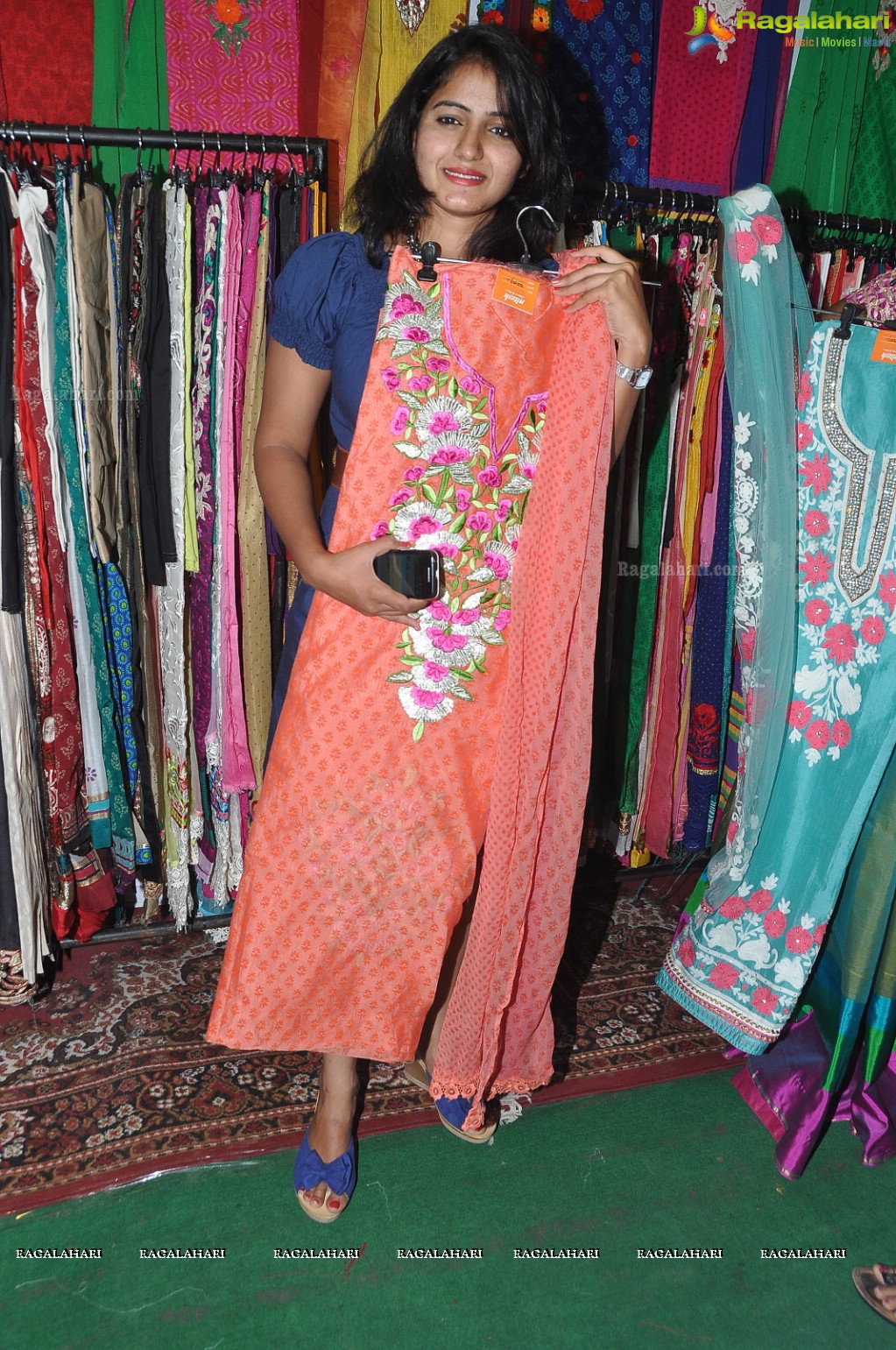 Tanusha inaugurates Trenz Fashion & Life Style Exhibition, Hyderabad