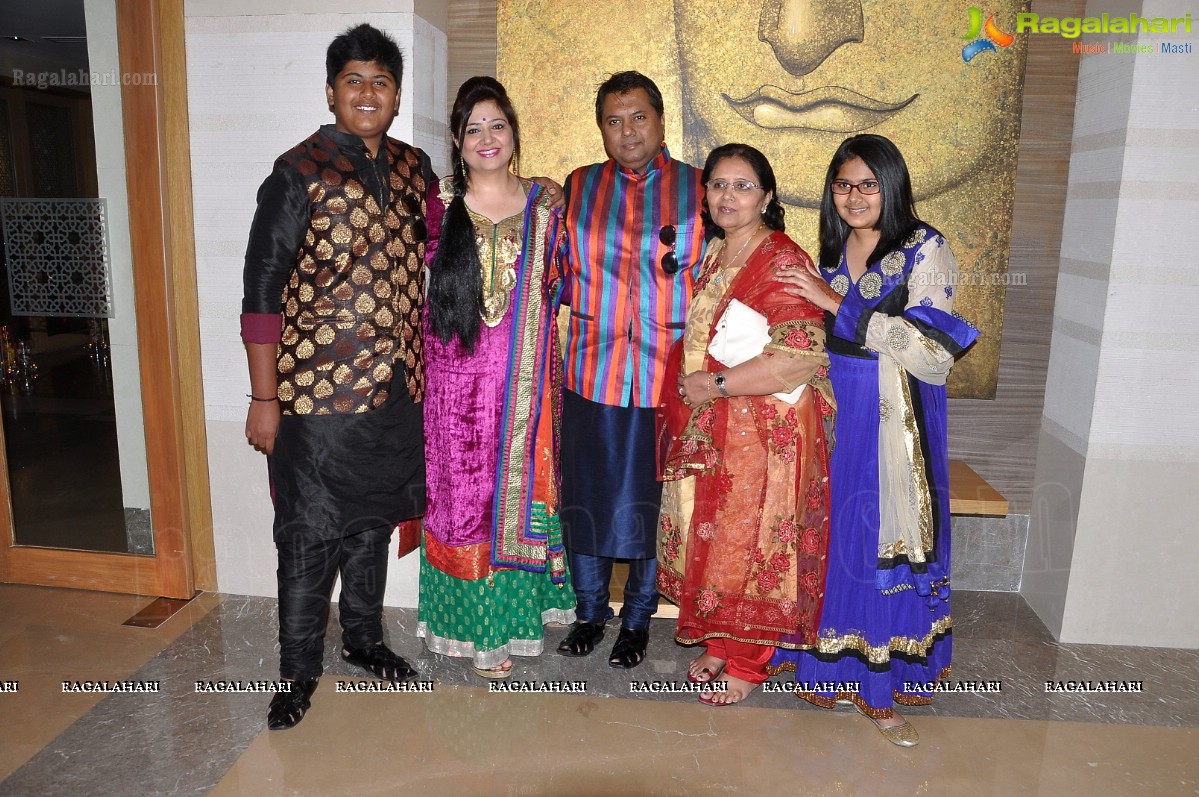 Grand Sangeet Ceremony of Varshitha and Sanjay at Hotel Marigold, Hyderabad